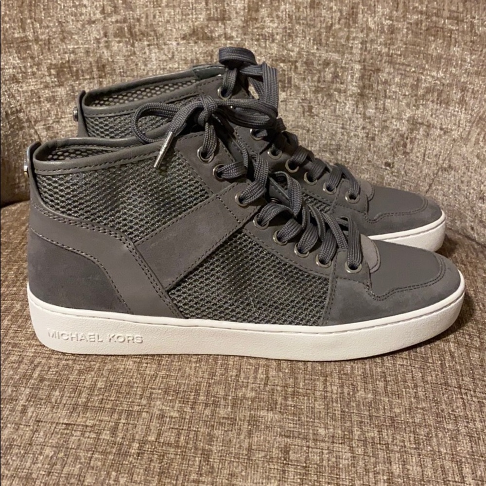 Michael Kors Gray Tennis Shoes